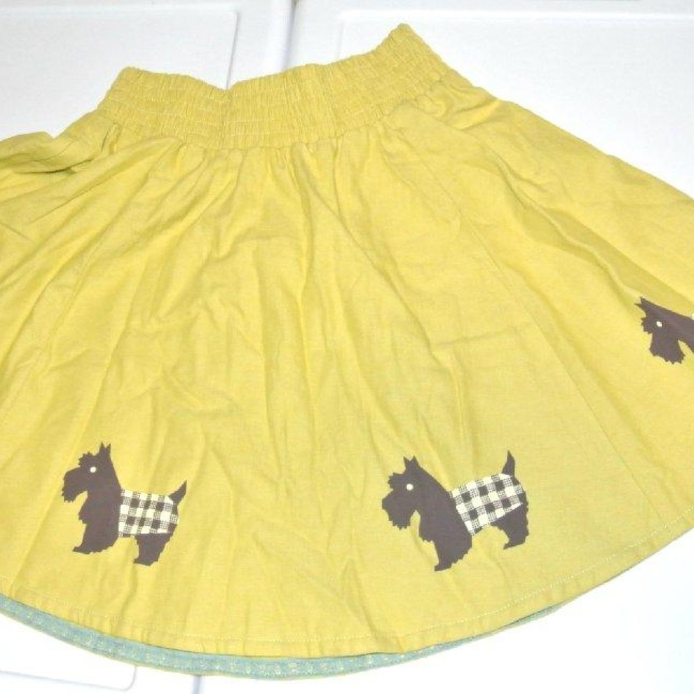 Matilda Jane Scotty Skirt Dog size 10 NEW You